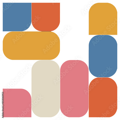 Set of colorful medical pills icons vector illustration