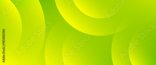 Minimal geometric background. abstract gradient green background. Elegant composition of dynamic shapes. circle green background.