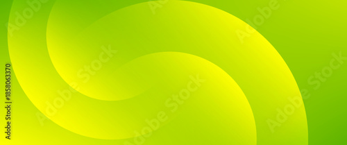Minimal geometric background. abstract gradient green background. Elegant composition of dynamic shapes. circle green background.