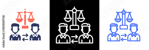 Minority Rights triple icon