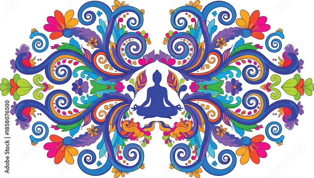Fototapeta Zen meditation mandala