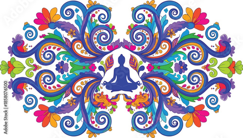 Zen meditation mandala