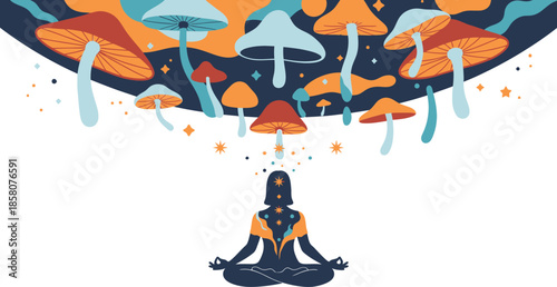 Meditation and mushrooms