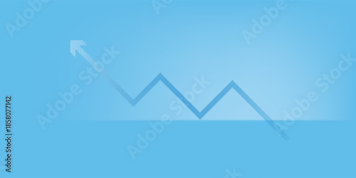 Flat line design website banner of investment, money savings. Modern vector illustration for web design, marketing and print materia