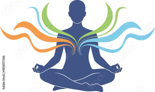 Mindful meditation figure