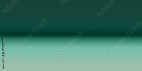 A smooth horizontal gradient transitioning from a deep teal green to a light pale mint green, creating an abstract color field.