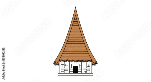Traditional Minangkabau House: A Distinctive Architectural Style.