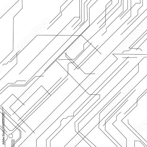 Abstract geometric technological background.