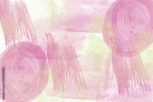 Watercolor Background With Soft Circles And Gradients For Calm, Creative Design