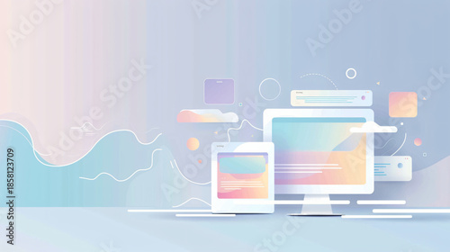 Modern SaaS Product Website Background