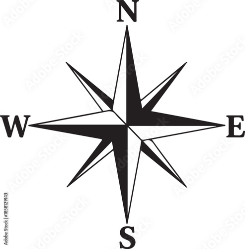 compass rose icon