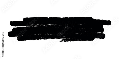 Brush paint stroke texture swatch Hand painted background Ink scribble dab clipart Paint smudge for tags and stamps design