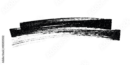 Brush paint stroke texture swatch Hand painted background Ink scribble dab clipart Paint smudge for tags and stamps design