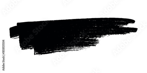 Brush paint stroke texture swatch Hand painted background Ink scribble dab clipart Paint smudge for tags and stamps design