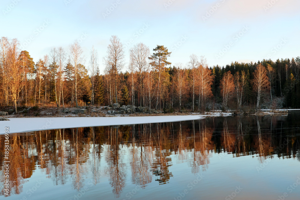 Fototapeta premium Lake