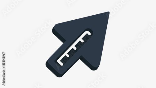 vector black arrow icon
