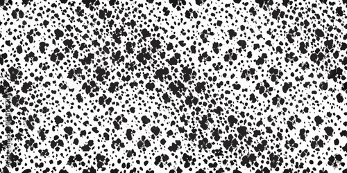 Abstract black and white speckled pattern resembling static or noise texture