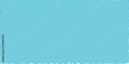 A simple solid turquoise blue background with a clean minimalist aesthetic