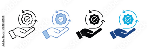 Operation   Icon Set Multiple Style Collection