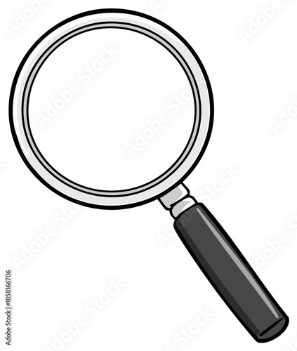 Magnifying Glass: Symbol of Investigation, Searching, Analysis and Finding Answers