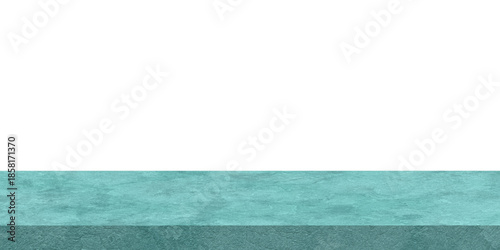 Billede på lærred Teal green textured table top