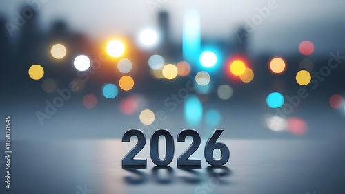 New year s eve in the city a blurred vision of 2026
