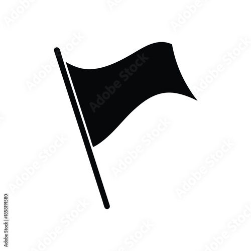parade flag waving icon