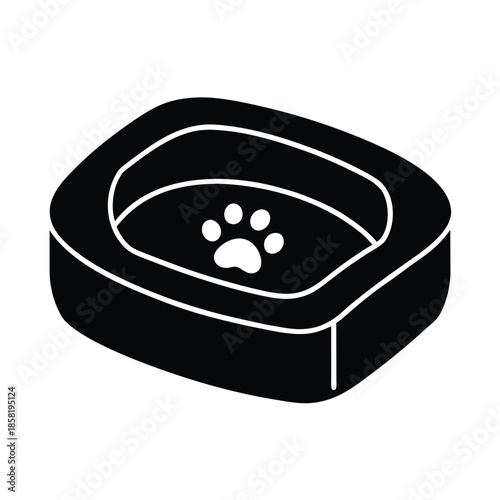 pet bed comfort icon