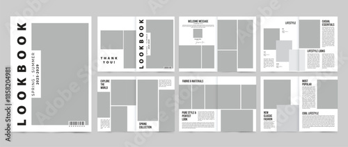 lookbook template, new style 