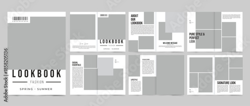 lookbook template, new style 