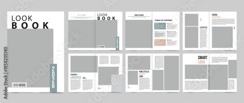 lookbook template, new style 