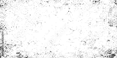 Abstract grunge art background featuring vintage paper texture with wet ink splats and liquid water drop patterns on a dirty surface