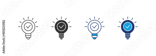 Solution Icon Set Multiple Style Collection