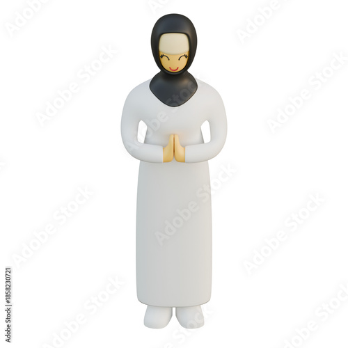 Islamic Mother Top View