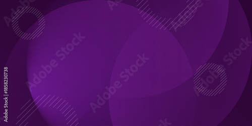 Dark purple abstract background with soft circular shapes creating elegant, modern, and professional visual appearance.