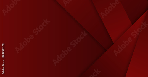 Dark red abstract background with layered diagonal shapes creating bold, modern, and professional visual appearance.