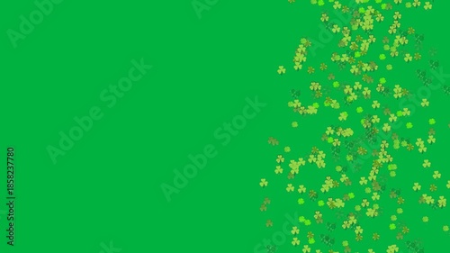 Patricks Day Animation with Alpha Channel