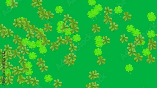 Patricks Day Animation with Alpha Channel