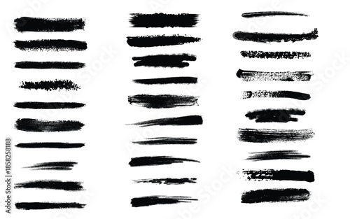 Brush stroke patterns and textures