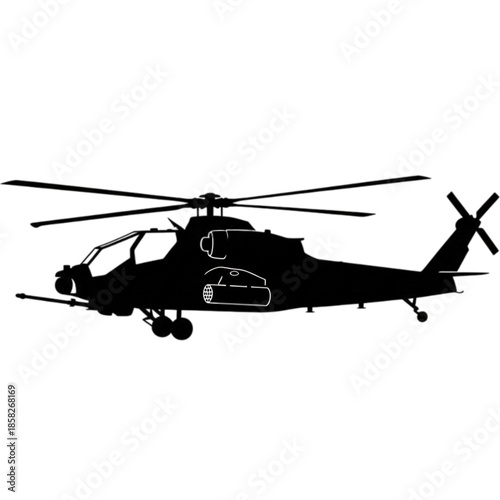 helicopter in flight