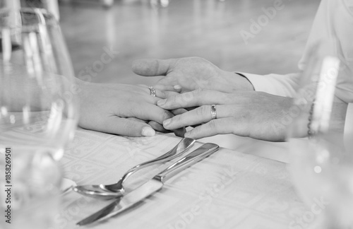 Bride and groom wedding ceremony