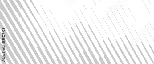 Minimal gray vector background with diagonal white stripes and abstract linear shapes, creating a clean, modern, and geometric pattern suitable for corporate and creative designs.