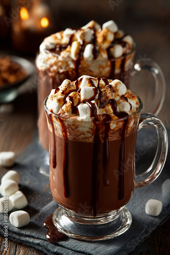 Creamy Chocolate Banana Bliss mocktail