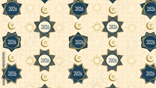 Ramadan Kareem 2026 Pattern