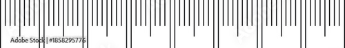 Minimalist Ruler Scale Pattern, Measurement Design Element, Vector EPS Background
