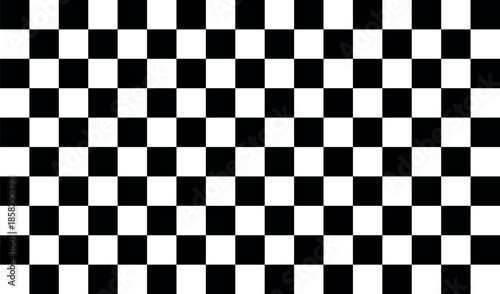 Black and White Checkerboard Transparent Background Pattern Seamless Vector EPS