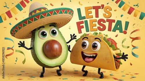 Avocado and Taco Fiesta Celebration