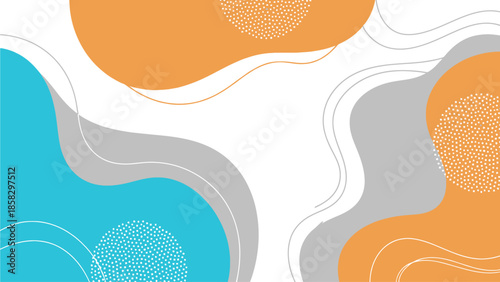Modern abstract vector background with abstract design elements in a vibrant and dynamic composition