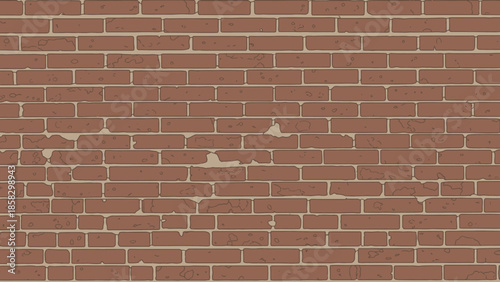 Weathered Brick Wall Texture - Rustic Background for Design Projects and Digital Art