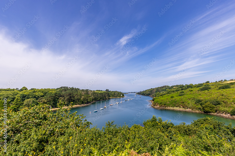 Fototapeta premium Aber vrach, finistere, brittany, france